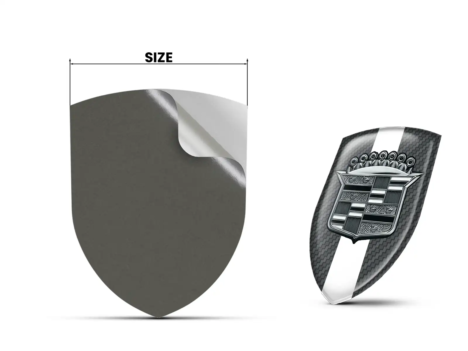 Cadillac Doming Aufkleber Auto Luxus Stilvoll Design